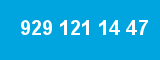 929 121 14 47